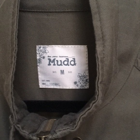 Khaki Green Zippered Vest   Size M - Picture 5 of 6